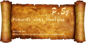 Pokoráczki Szelina névjegykártya